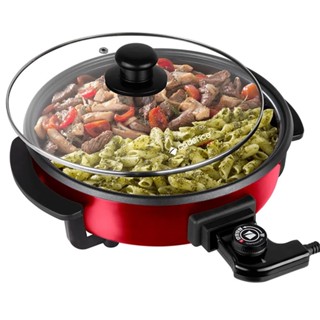 Panela elétrica redonda 1250 watts Rouge - PAN610 - Cadence