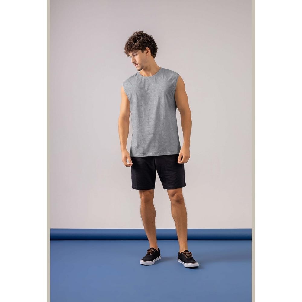 Camiseta Regata Masculina Just Basic em Oferta na Shopee