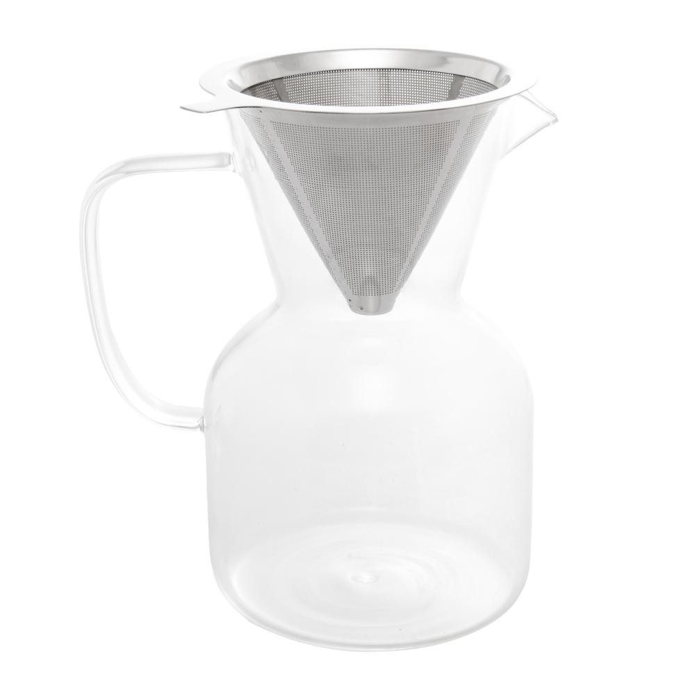 Cafeteira Lyor de Vidro Borossilicato com Filtro 800ml