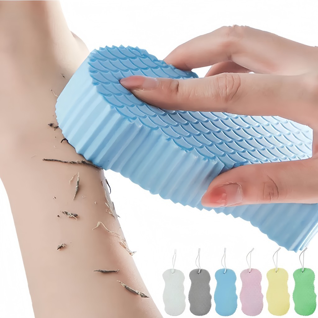 Esponja Mágica 3D Massajador de Banho Esfoliante de Banho de Limpeza Esfoliante de Corpo Não Machuca Toalha de Banho de Esfoliação da Pele