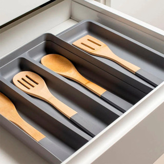 Organizador Utensílios Gaveta Armário com Extensor Organização Logic Ou em Oferta na Shopee