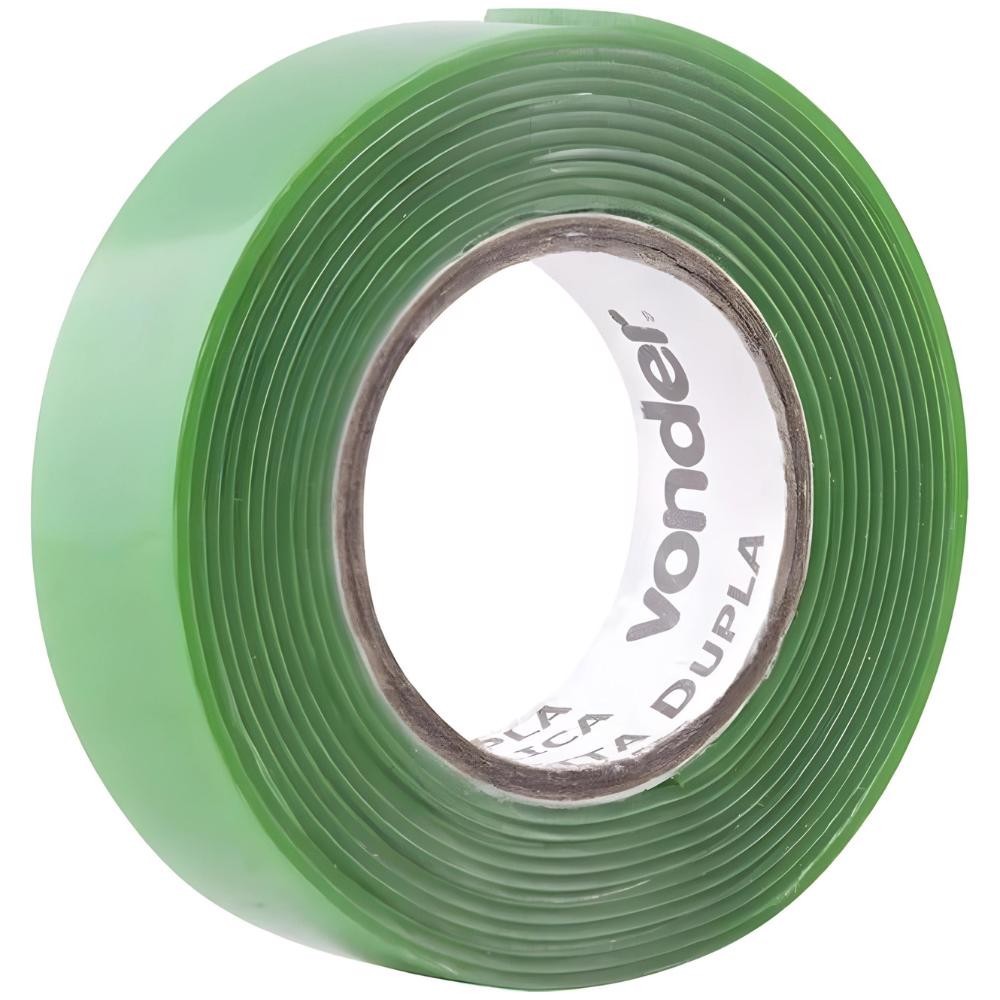 Fita Dupla Face Acrílica 19 MM x 2 M VONDER em Oferta na Shopee
