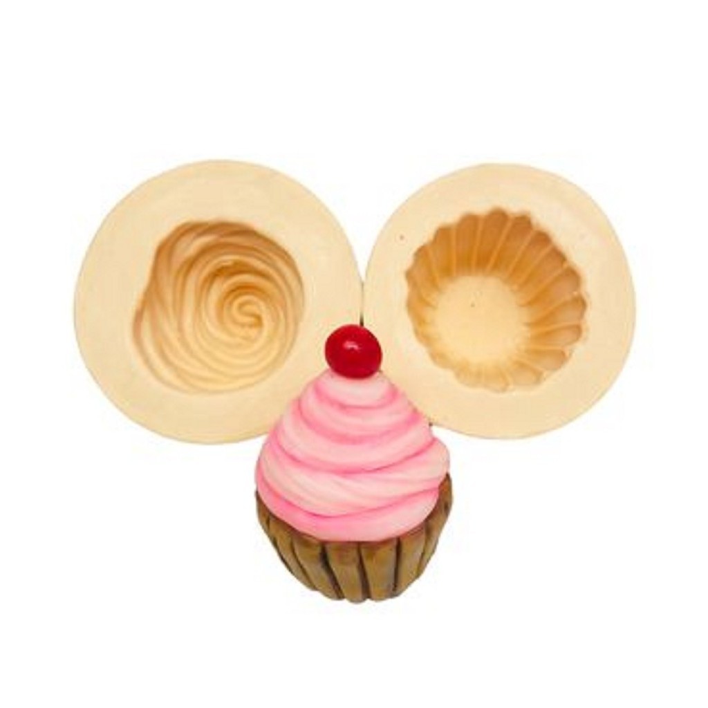 MOLDE DE SILICONE CUPCAKE, DOCE