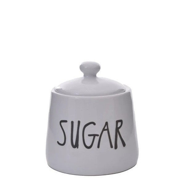 Pote Açucar "Sugar" Cerâmica   Pote Açucar "Sugar" Cerâmica