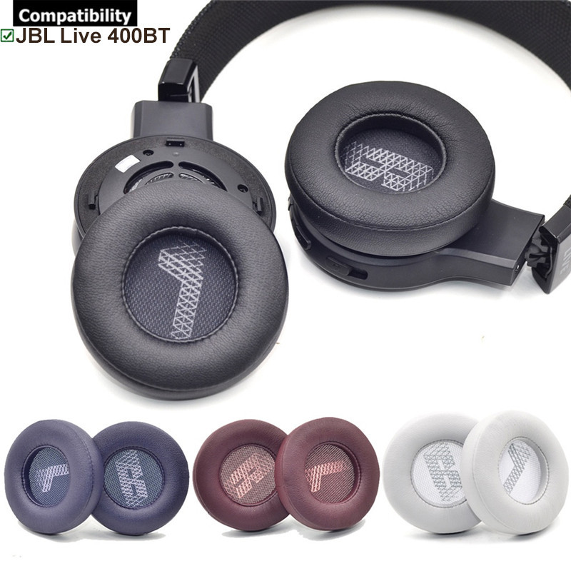 1 Almofada Para Fone De Ouvido De Par JBL Live 400BT Live400 Live400BT Esponja