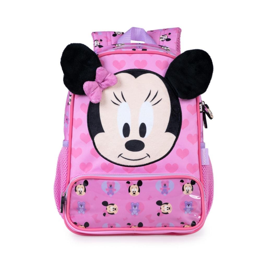 Mochila Escolar Feminina Minnie Baby Rosa em Oferta na Shopee