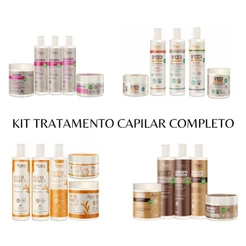 Kit Tratamento Capilar Completo Apice 03, 04 ou 05 Itens