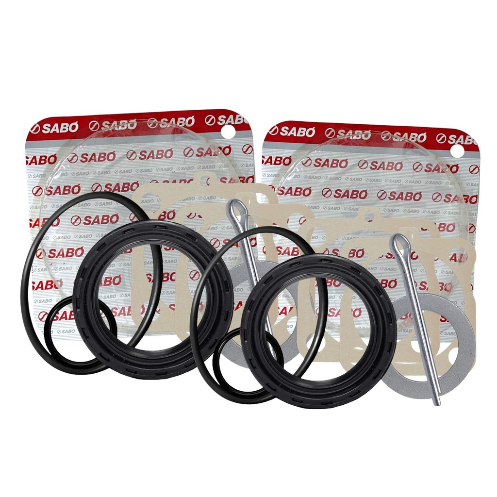 Retentor Roda Traseira VW Fusca Brasilia Variant Kombi SABÓ 01095 Kit Completo c/ 2
