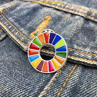Nações Unidas Pin Os Objetivos Desenvolvimento Sustentável Broche Jóias Para Chapéu Ro em Oferta na Shopee