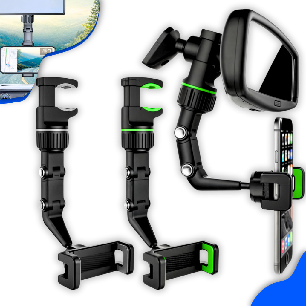 Suporte de Celular GPS Automotivo Universal Multifuncional  360º Resistente.