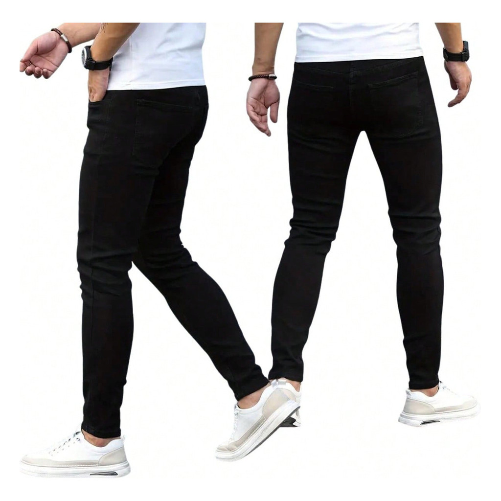 Calça Jeans Skinny Masculina Premium Modelagem Exclusiva em Oferta na Shopee