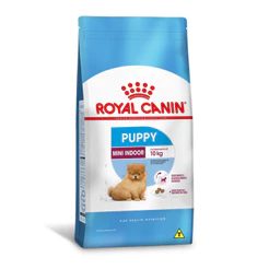 Ração Royal Canin Mini Indoor Puppy para Cães Filhotes Mini de Ambientes Internos 1kg
