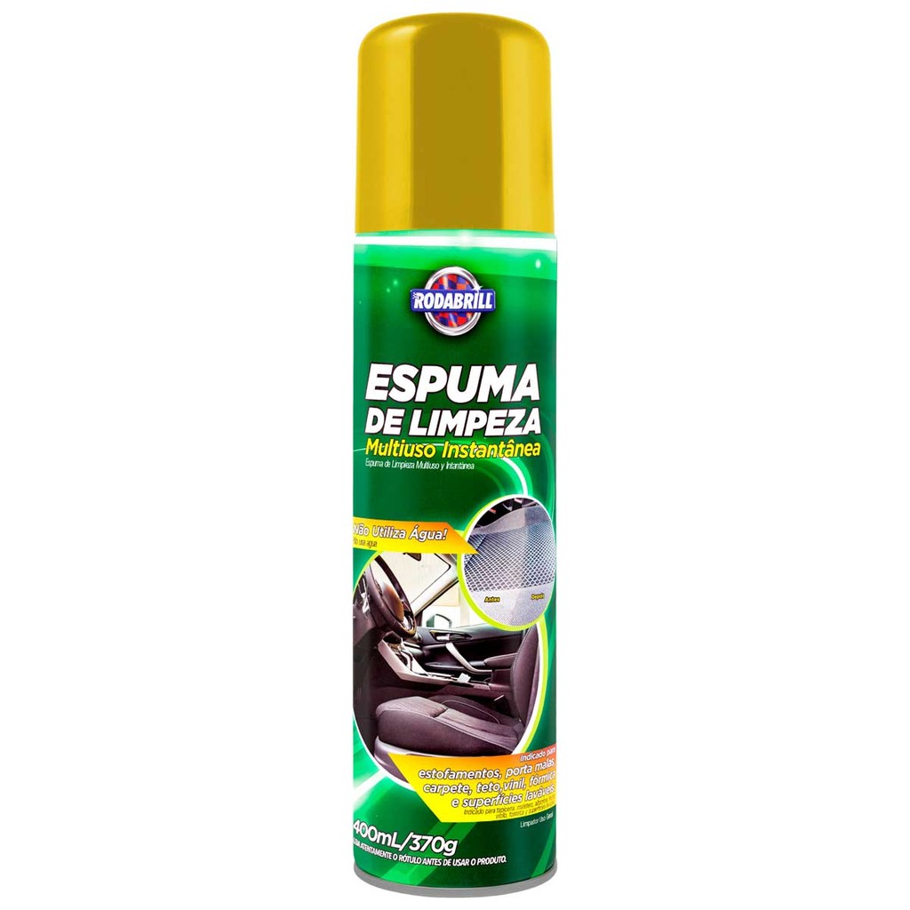 Espuma de Limpeza Multiuso Instatânea Rodabrill 400ml