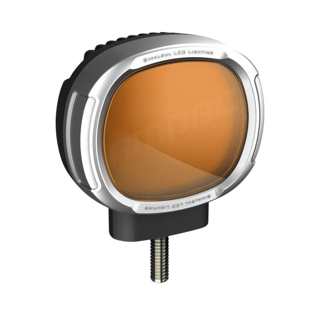 Lanterna Três Marias Foguinho Led Bivolt Amarela Sinalsul em Oferta na Shopee