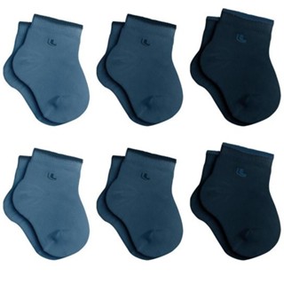 Kit Meia Lupo Baby Cano Médio c/ 6 Pares
