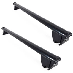 Rack De Teto Bagageiro Farad Aço Iron2 Preta 120cm Hilo Peugeot 5008 2018 em diante