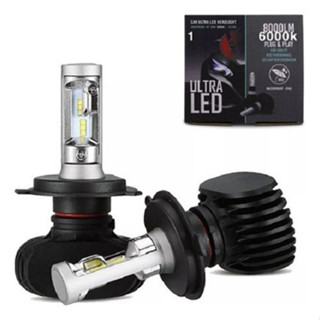 Lâmpada Ultra Led H1 H3 H4 H7 H11 H27 Hb3 Hb4 6000k em Oferta na Shopee