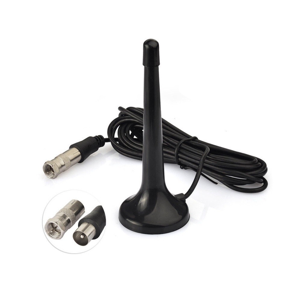 Antena Sinal Digital Interna Amplificada HD Portátil Cabo 5 Metros FangStore em Oferta na Shopee