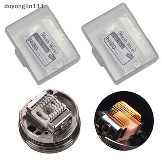 (duyonglin111) 5/10pcs 6 Modelos Bobina Heag Estilo Malha Para Substituição De Acessórios De Pré-Construídos Novo
