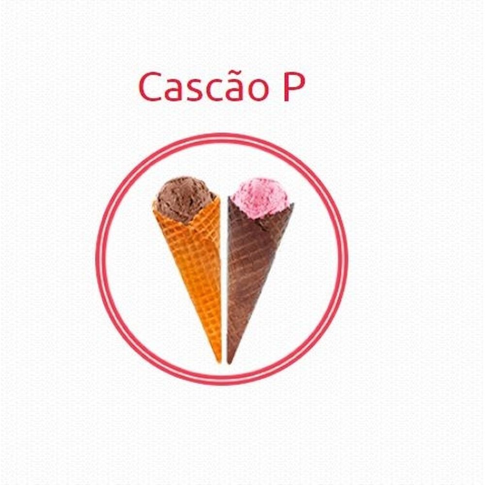 CASCÃO SORVETE TAMANHO P 120UN - PRÓ CASCÃO