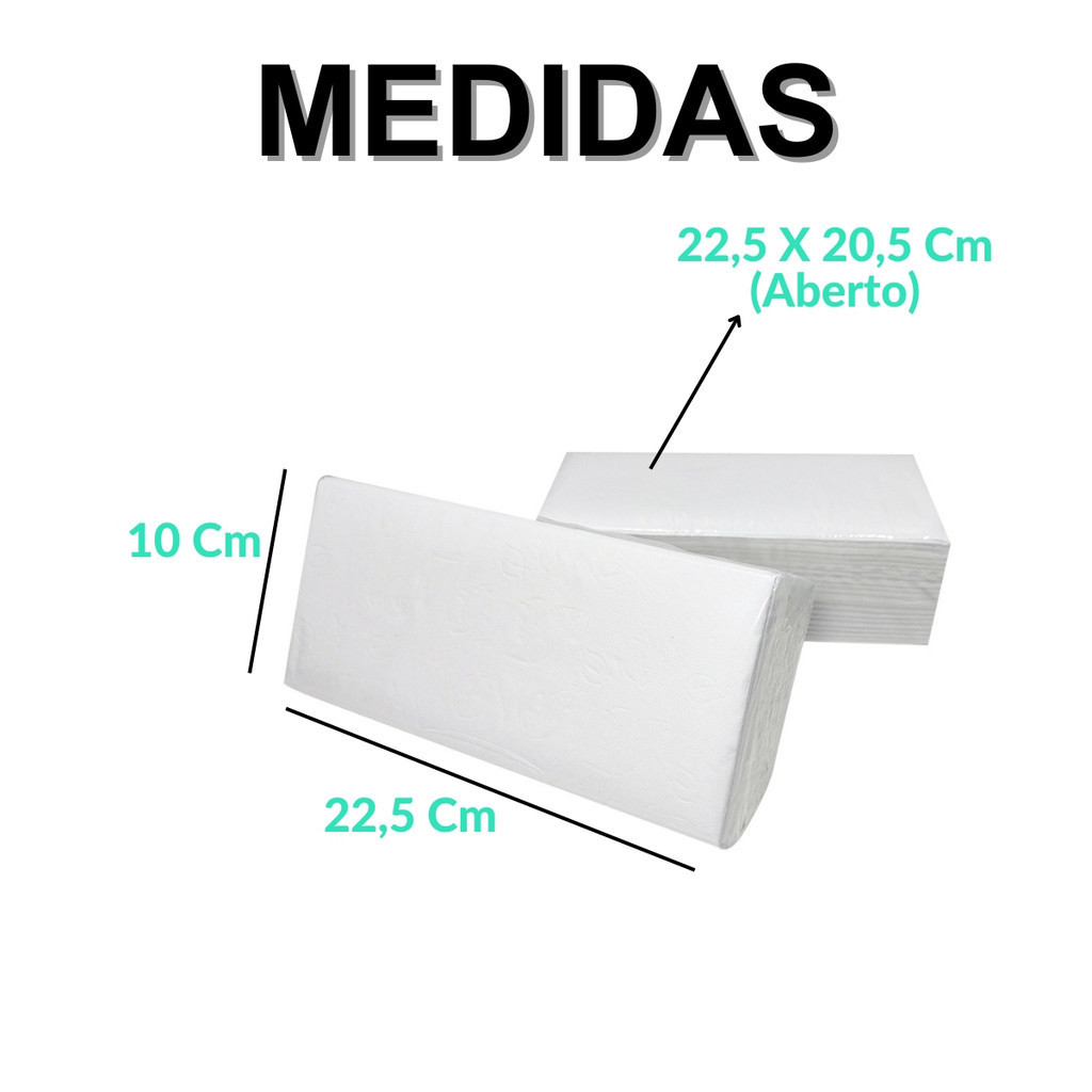 Papel Toalha Interfolha Extra Luxo Folha Dupla C/2000 Ipel - Caixa Fechada — imagem 2 de 2