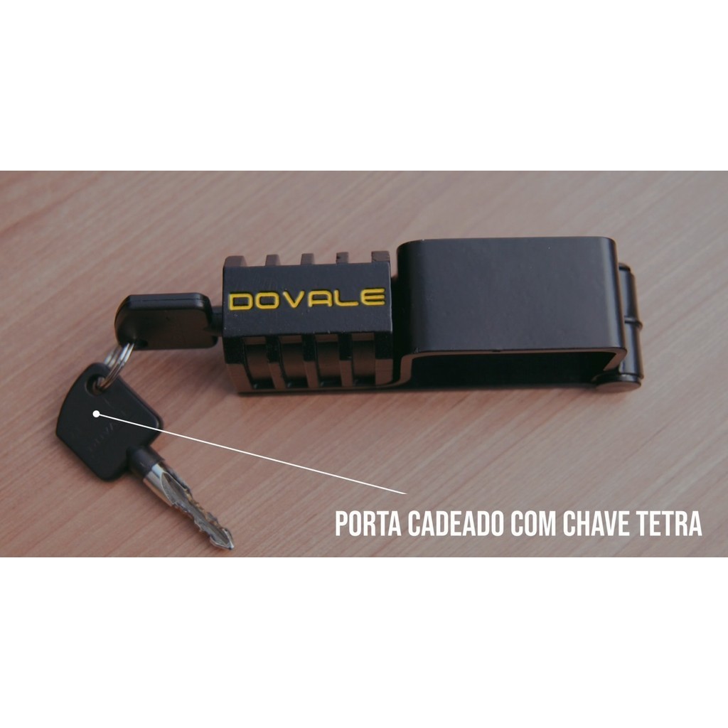 Cadeado Tetra para Portão Dovale N.3 - 50 X 30 mm · foto 2