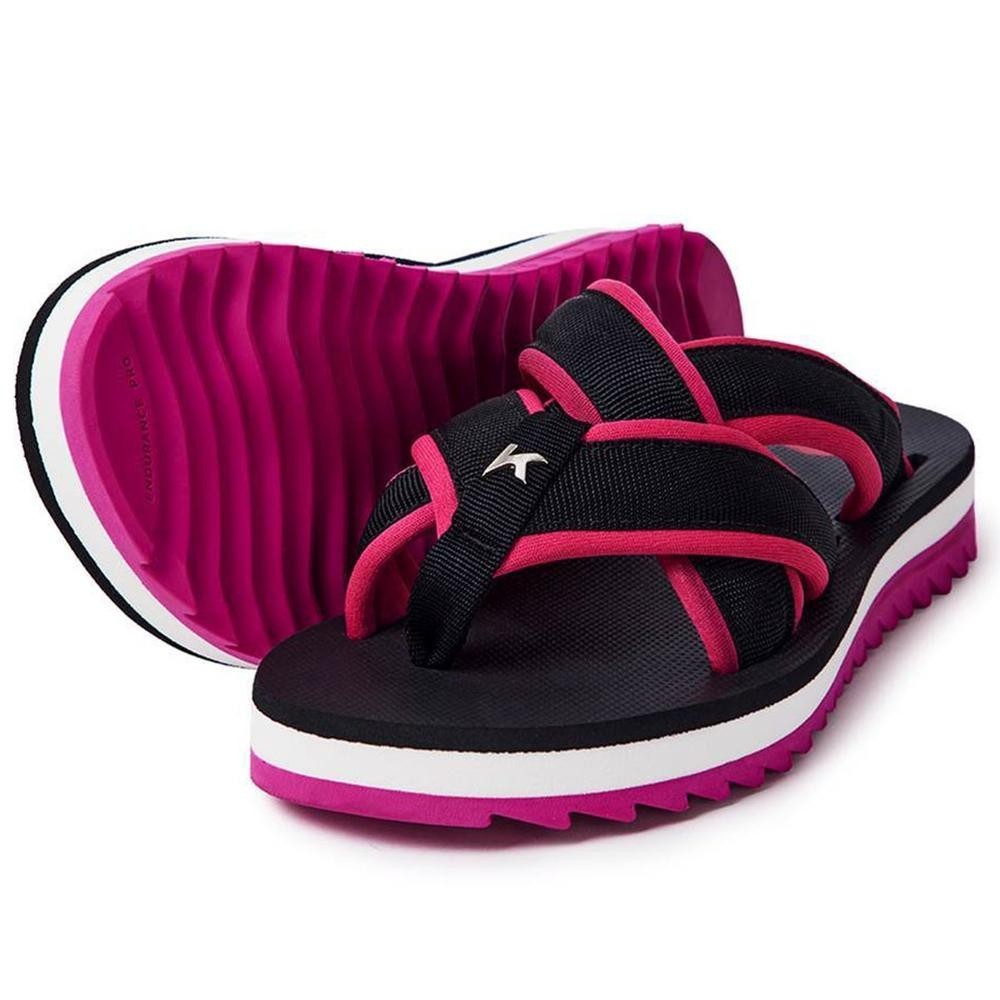 Chinelo Kenner Kyra Spider Pro Feminino - Preto e Pink em Oferta na Shopee