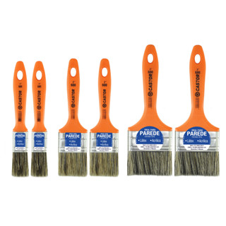 Kit 6 Trinchas Cerdas Gris Série 600 - Castor em Oferta na Shopee