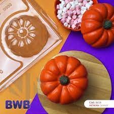 1~4 Forma Bwb Sp Abobora Grande Halloween Silicone 3 Partes Profissional Cod-3658  (Sp Especial) (CHOCO)