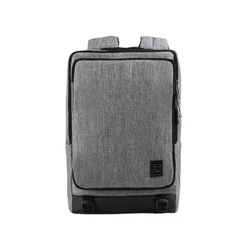 Mochila Masculina Executiva Para Notebook City Block Cinza