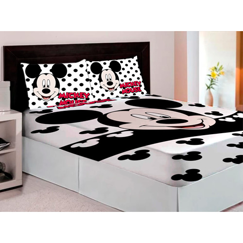 Lençol Casal Padrão de Personagem com elástico 3 Peças em Oferta na Shopee