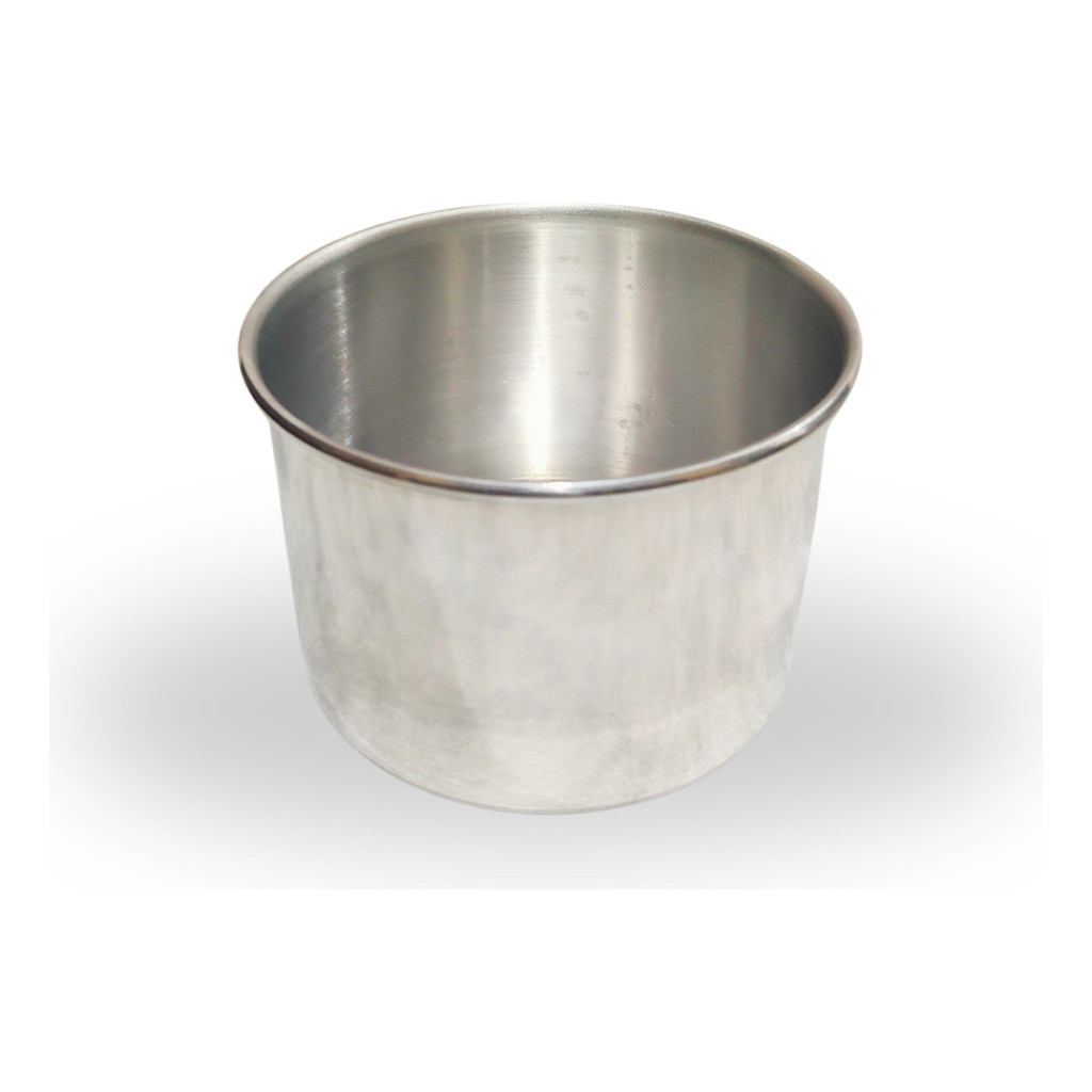 Forma Bolo Assadeira Redonda Alta Alumínio Para Pudim Torta Pão Jogo Fundo Furo Cm Tabuleiro  18x10 Cm Alumínio Polida