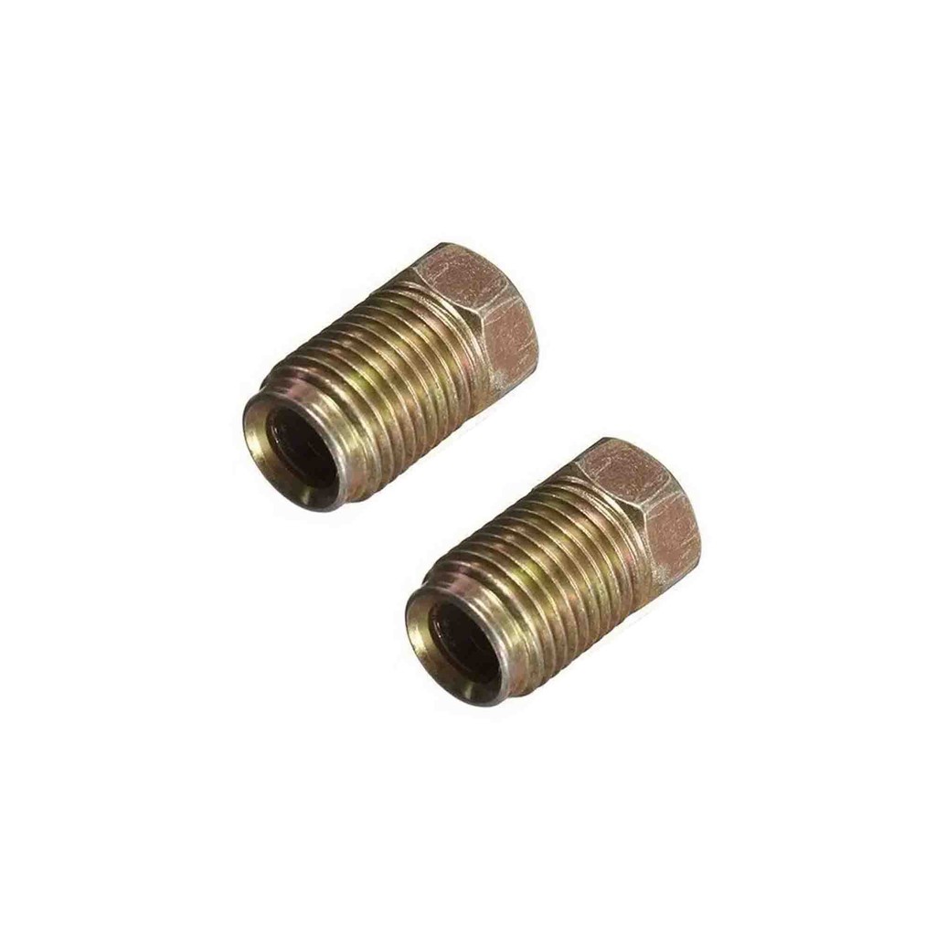 Par Porca Cano Freio 3/16 D10 F100 F1000 Chave 3/8 24 Fios