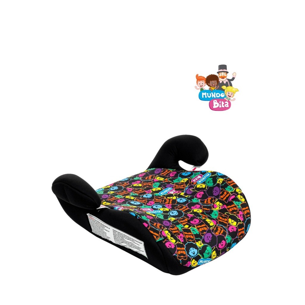 Assento para carro Booster do Mundo Bita lindo e seguro para Crianças em Oferta na Shopee