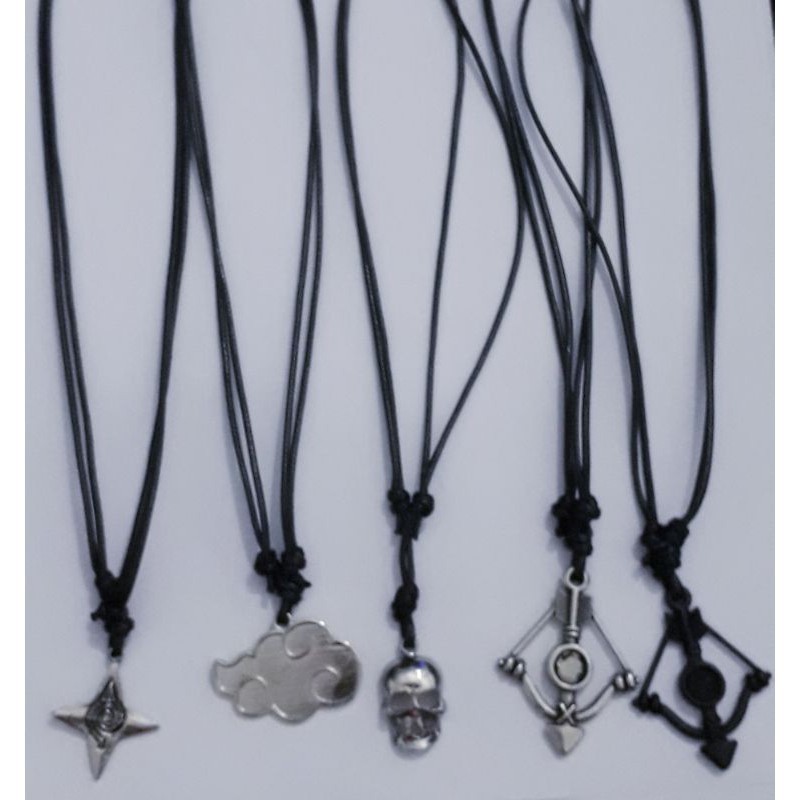 Cordão personagens | Caveira | Asas | Wings | Paz e Amor | Nota Musical | Clave de Sol | The Walking Dead | Batman | Tho