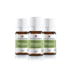Kit 3x Óleo Essencial de Melaleuca (Tea Tree) - 10ml