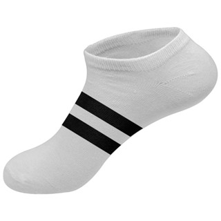 Kit 3 Pares de Meias Cano Curto Algodão Branca M5 em Oferta na Shopee