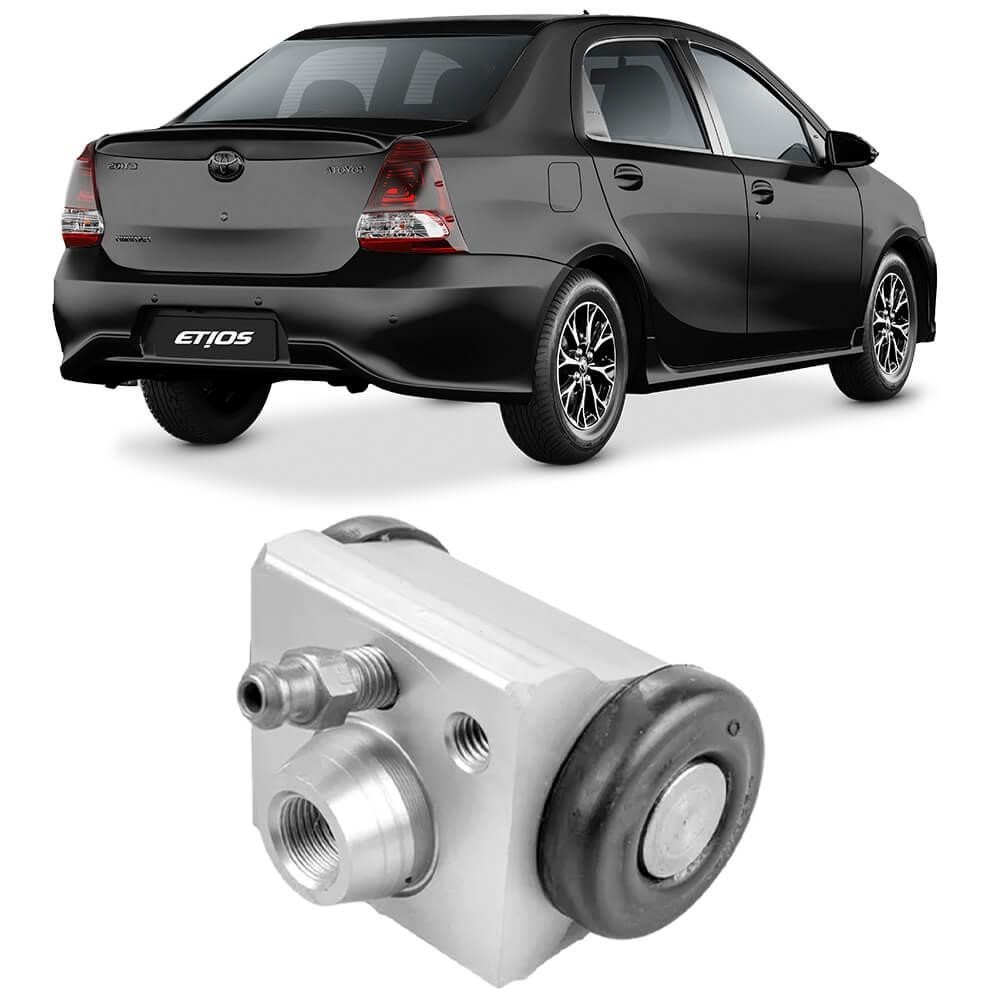 Cilindro Burrinho Roda Toyota Etios Yaris 1.3 1.5 Traseiro - Spare Parts and Accessories for Vehicles