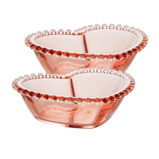 2 Bowls Wolff Pearl de Cristal Rosa