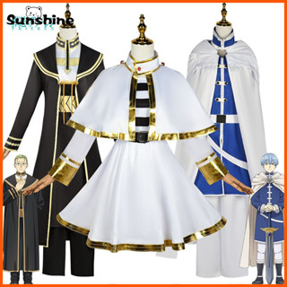 Frieren At The Funeral Fern Cosplay Traje De Ferna Anime Himmel Heiter Além Da Viagem Manto De Vestido De Fim Trench Halloween Para Homens Mulheres