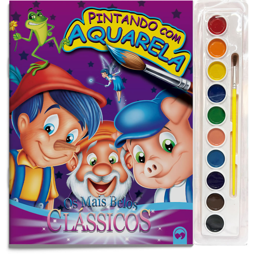 OS MAIS BELOS CLÁSSICOS PINTANDO COM AQUARELA - Books & Magazines