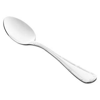 12 Colheres para Sobremesa Wolff Croisé de Aço Inox