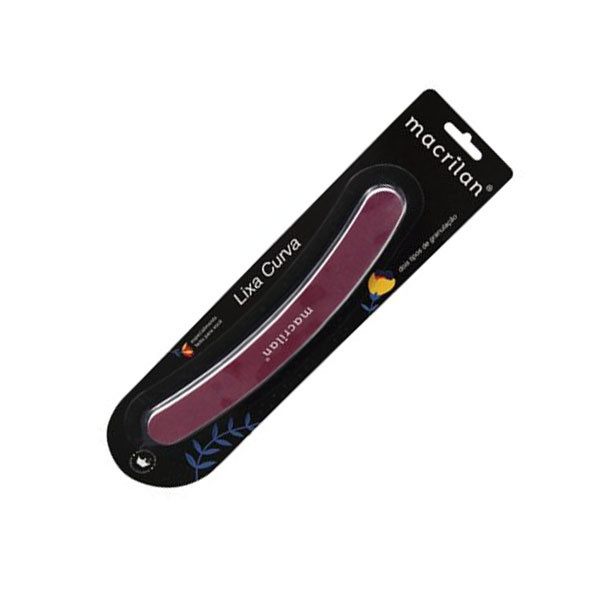Lixa Curva Para Unhas Macrilan Dois Lados Lx-11 · foto 2