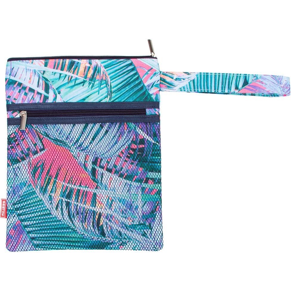 Bolsa com Alça de Mão - Folhas em Oferta na Shopee