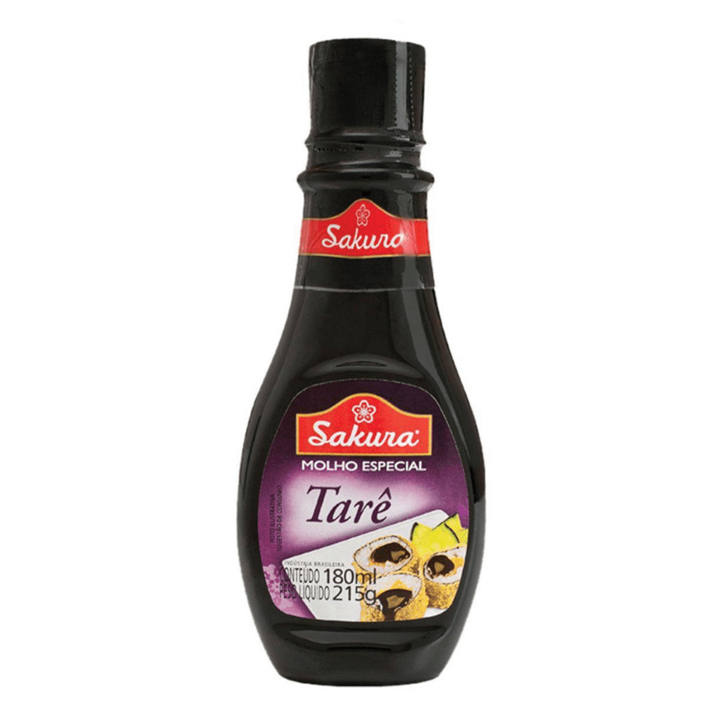 Molho Tarê Molho para Sushi Hot Roll Comida Japonesa Sakura 180ml em Oferta na Shopee