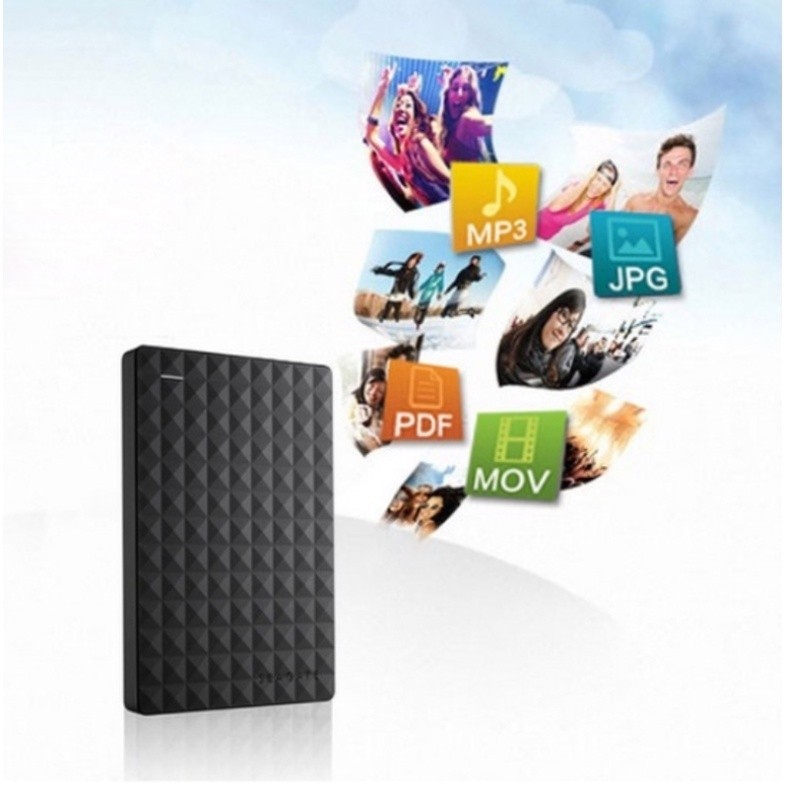 Disco Rígido Externo Seagate Hd De Alta Qualidade Com Expansão USB 3.0 De 2 Tb/4 - detalhe