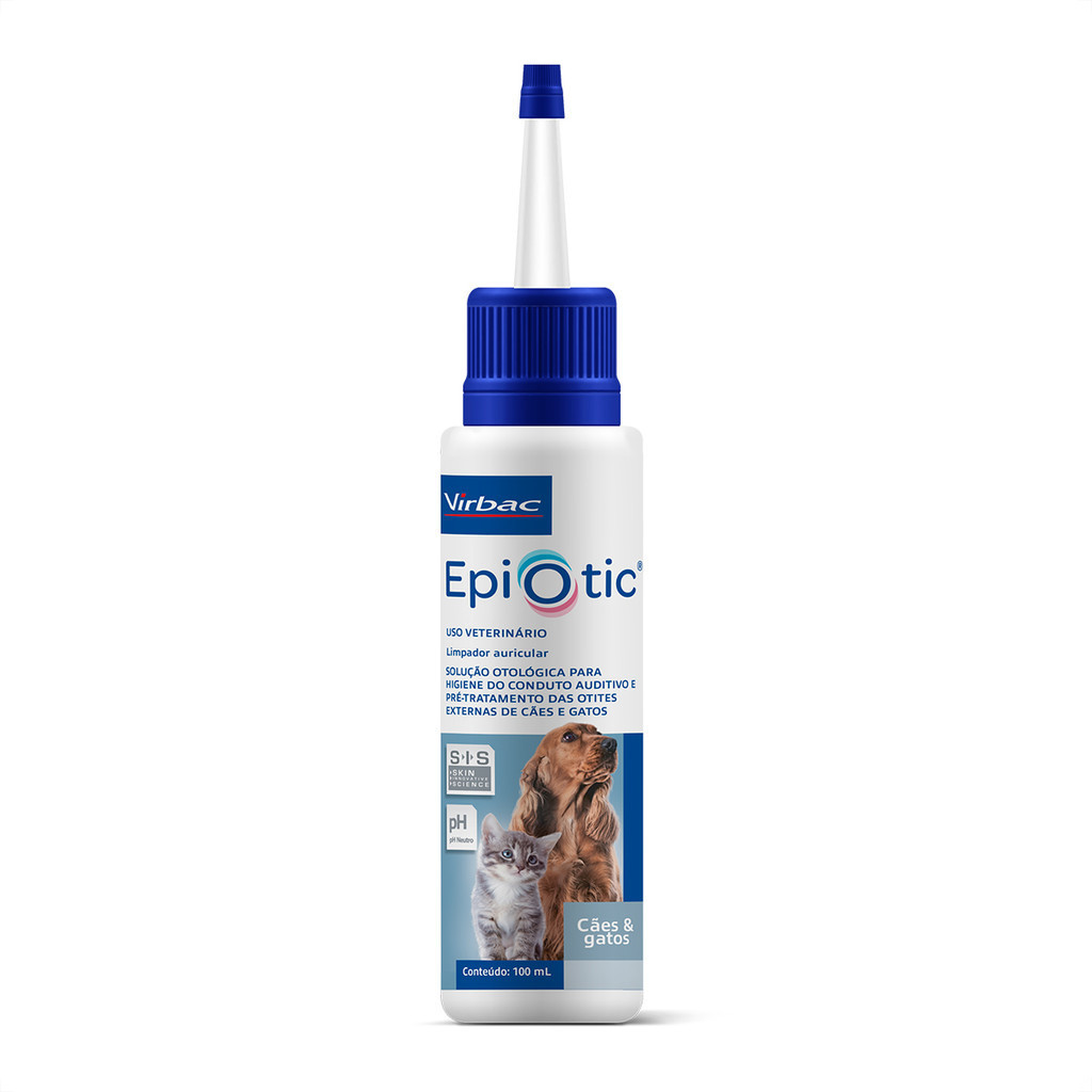 Epiotic Spherulites Virbac Loção Limpa Orelha - 100 mL