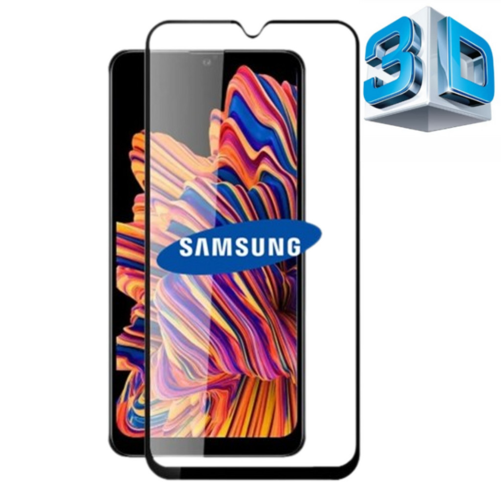 Película de Vidro 3D Samsung A03core A10 A10S A13 A14 A20 A20S A23 A30 A30S A32 A34 A50 A51 A54 A70 A71 A72 A73