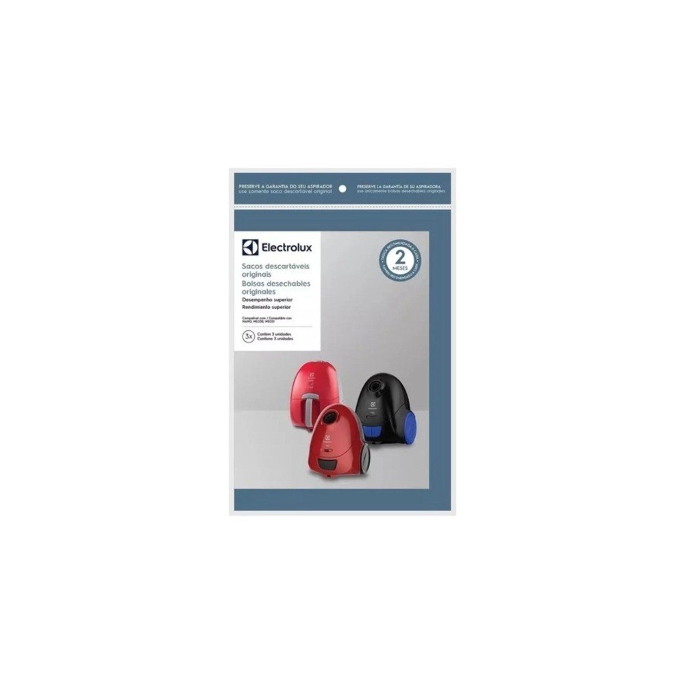 Saco Descartável Original Electrolux Nano Neo30 Neo31 3 Uni