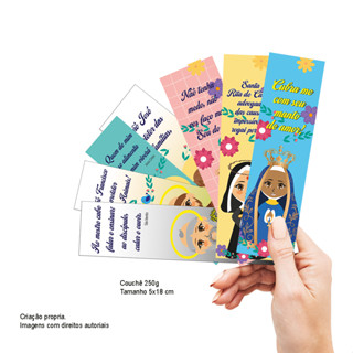 100 Marca página Biblico, Fé, Igreja, Santos Católicos, Primeira comunhão, Variações em Oferta na Shopee